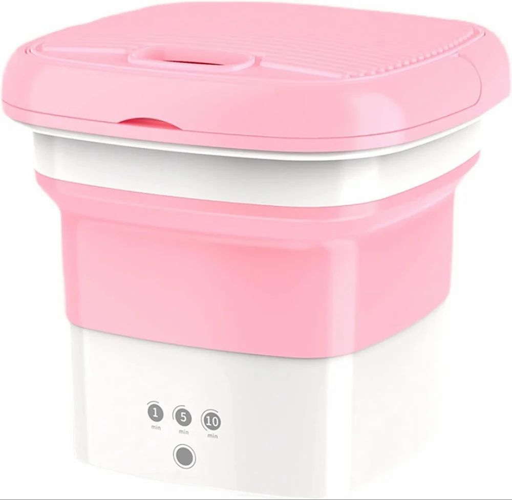 Mini FoldableAutomatic Bucket Washing Machine.