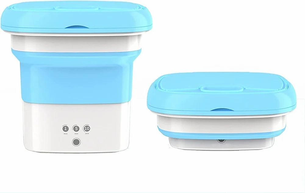 Mini FoldableAutomatic Bucket Washing Machine.