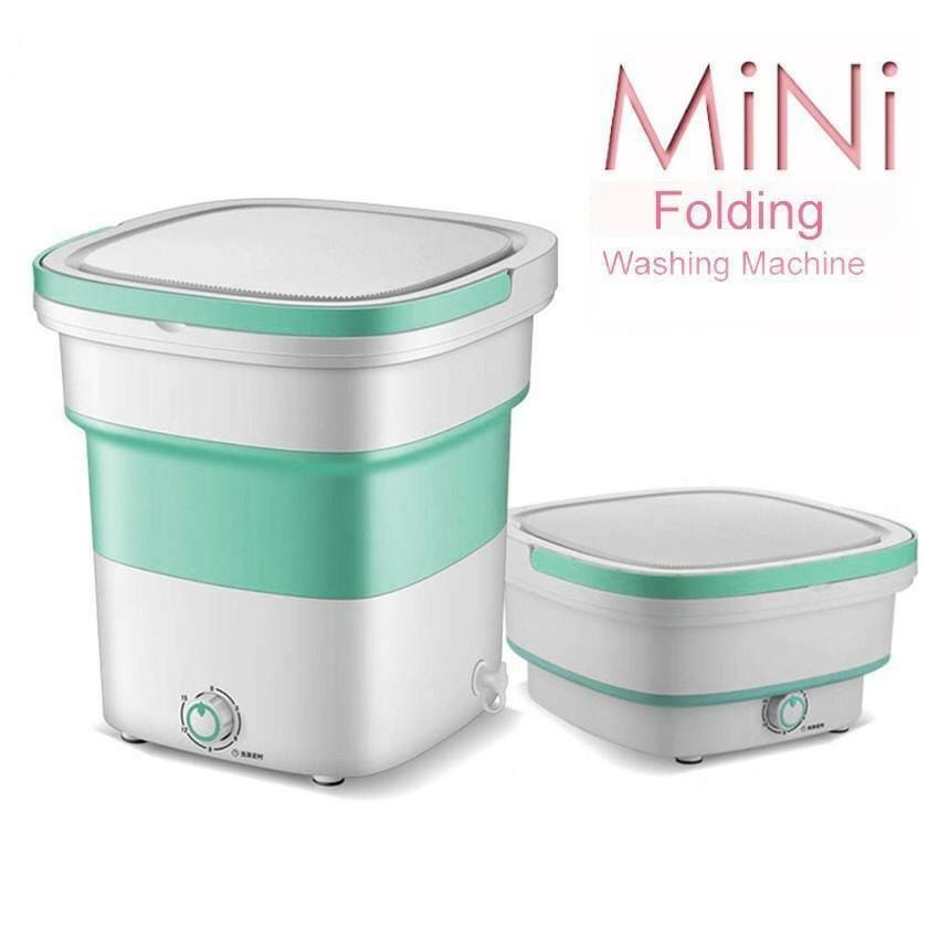 Mini FoldableAutomatic Bucket Washing Machine.